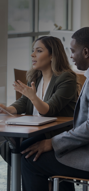 Meeting with a client