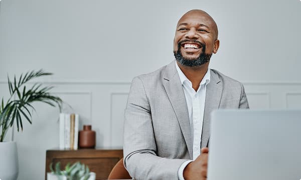 Smiling lawyer in New Jersey