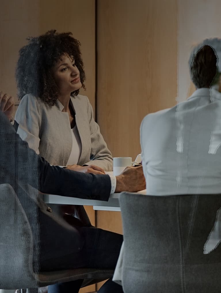 Group discussion with lawyers