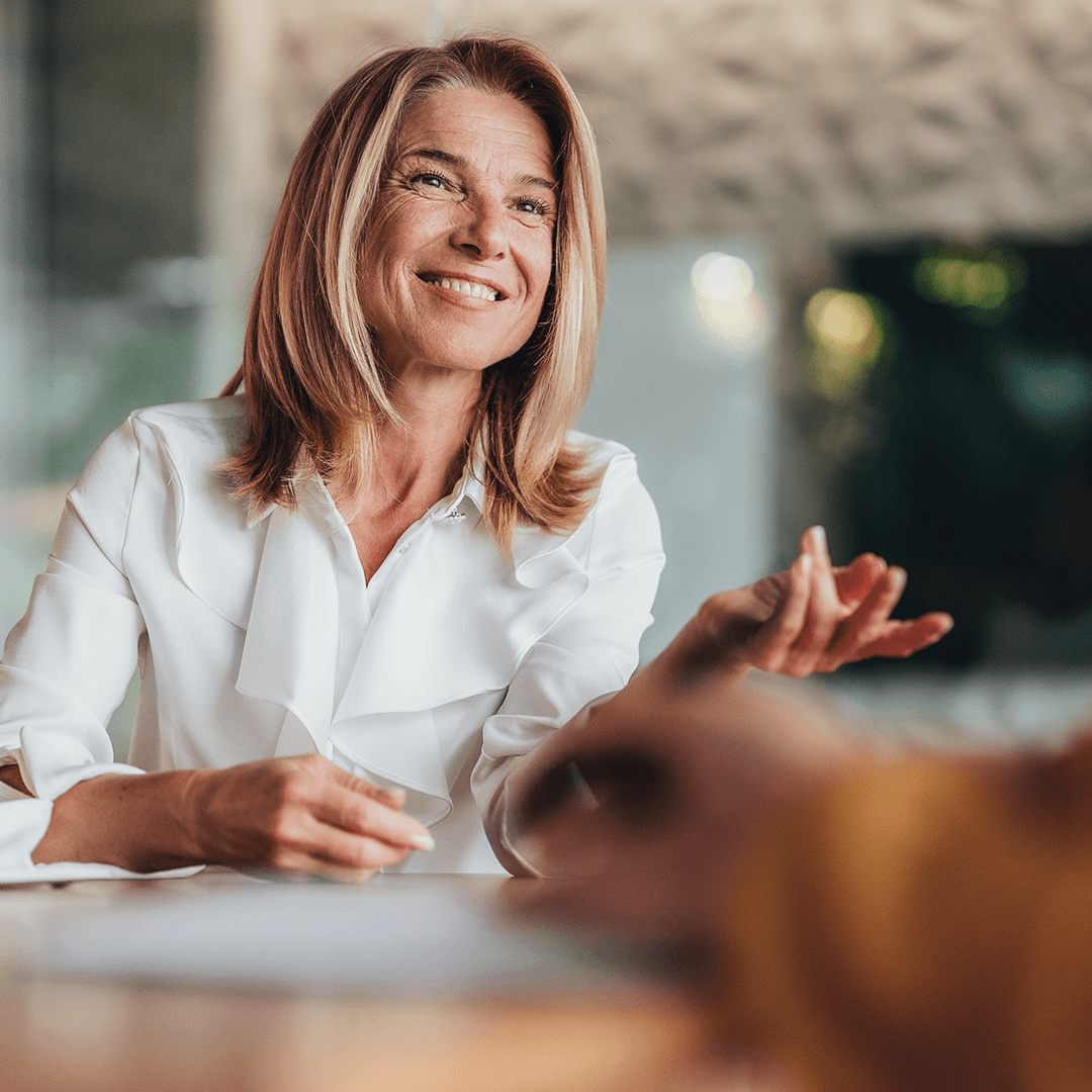 Meeting with a client