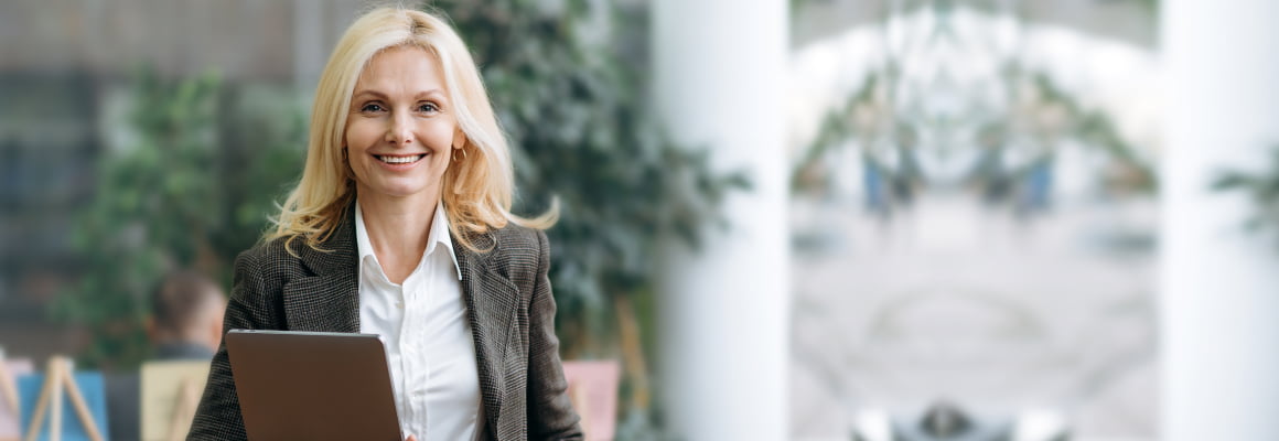 Female smiling professional