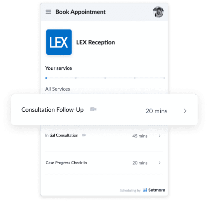 LEX consultation slots
