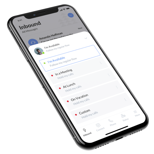 Mobile app status