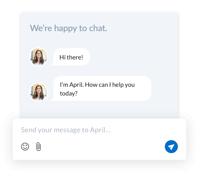 Live Chatsupport screens